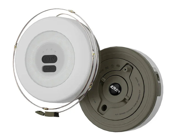 2-in-1 LED Reel Camping String Light – USB Rechargeable Portable Atmosphere Lantern Garden Tent Decor 2026