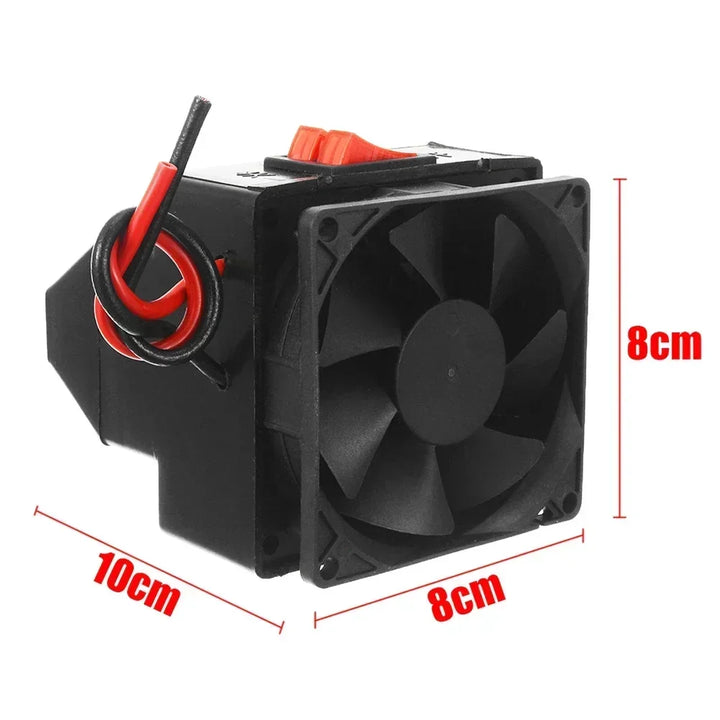 Car Heater Defroster 12V 24V 300W Compact Window Demister Fan For Frost And Condensation Winter 2025