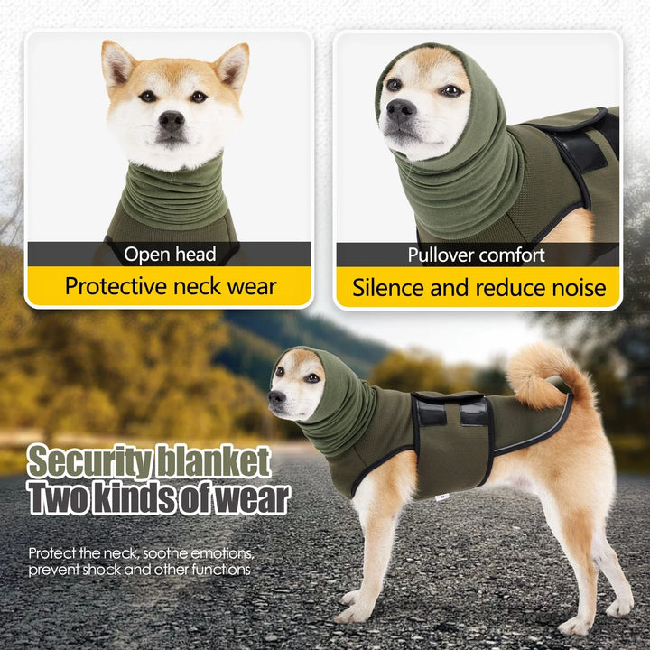 Dog Anxiety Vest Calming Coat TikTok Viral All Seasons Thunder and Fireworks Relief For Pets