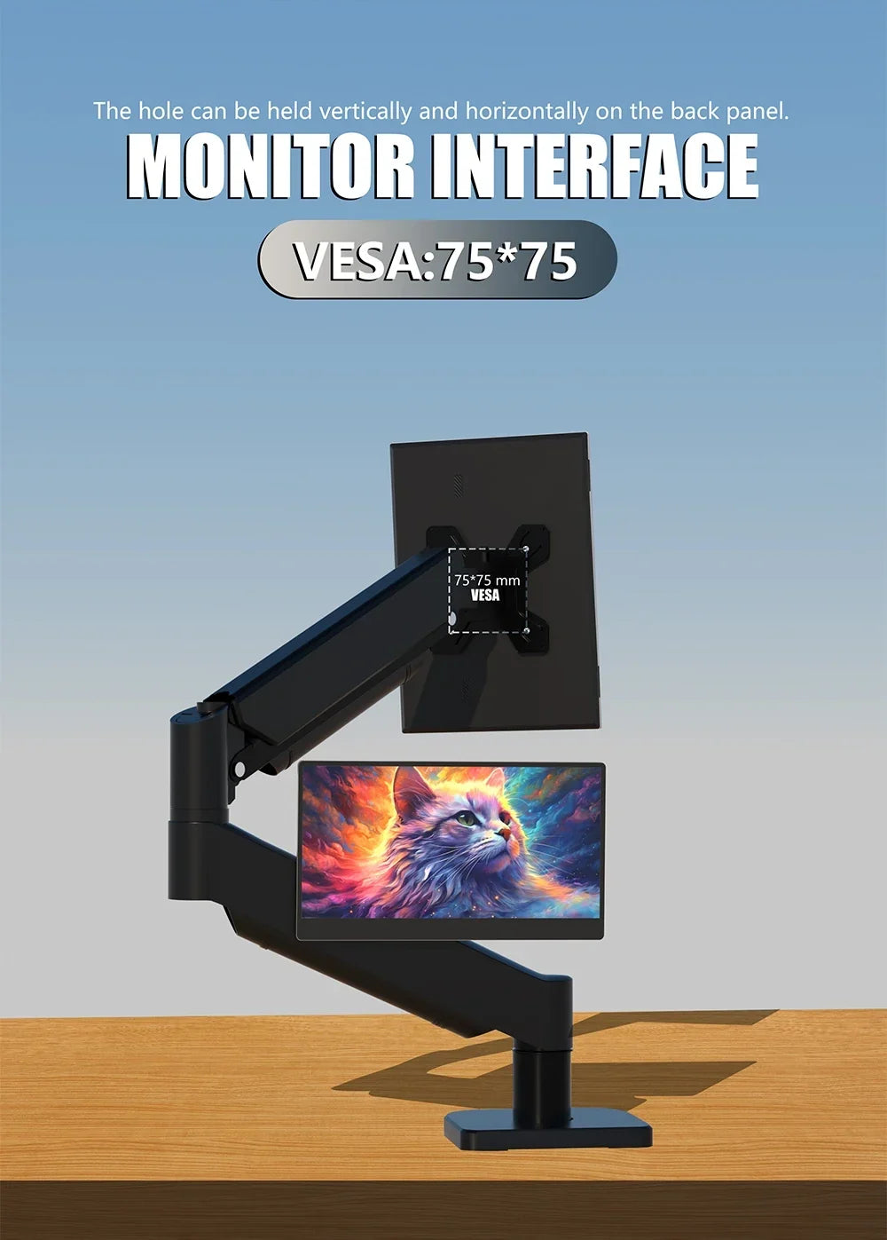 Portable 14 Inch Monitor 178 Degree View Built In Speaker