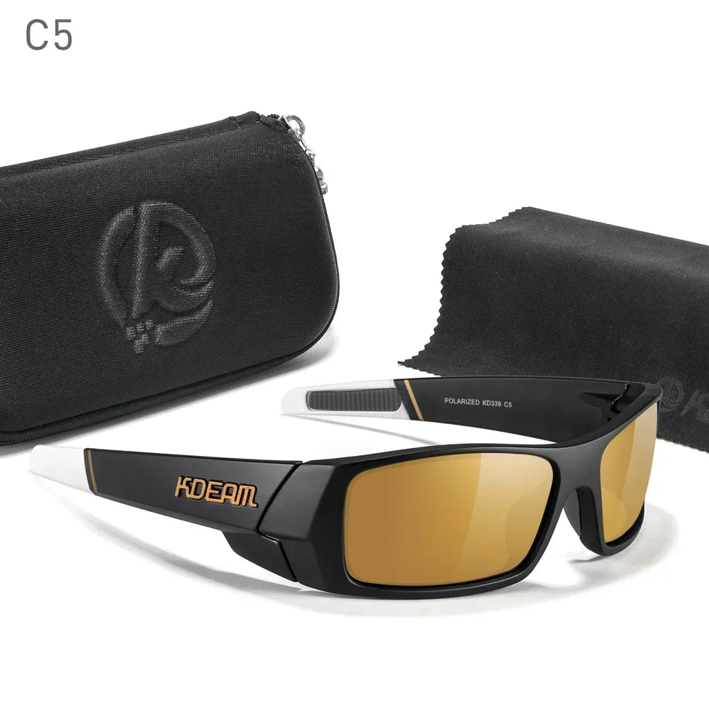 Photochromic Sunglasses All-Black Frame Fishing Sunglasses Summer 2026 Night Driving Comfort Case Included