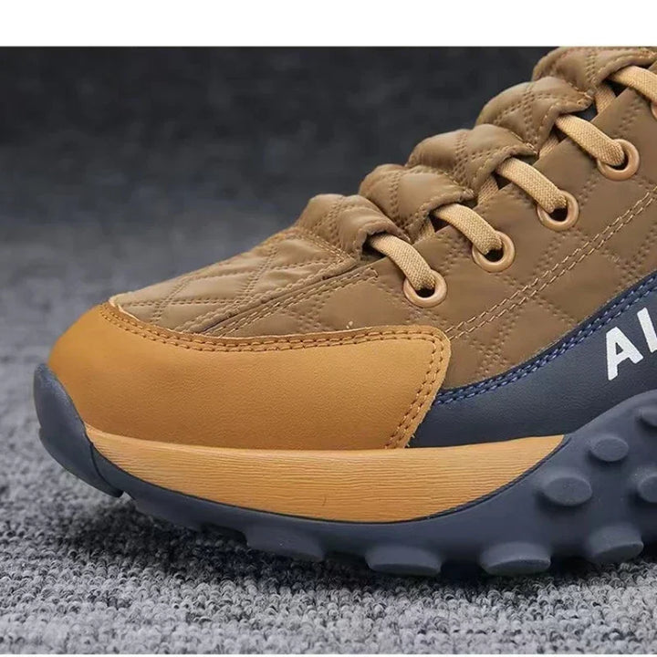 Waterproof Comfortable Shoes with Anti-Slip Outsole and Cushioned Insole for All-Day Support in White, Black, or Brown