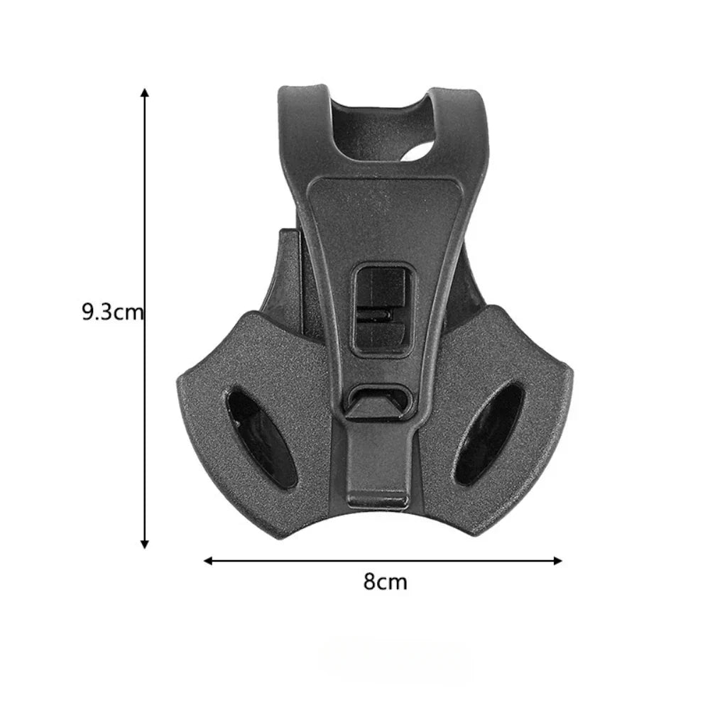 Universal Handcuff Holster Case - MOLLE Belt Waist Pouch Concealed Carry Holder for Outdoor Use