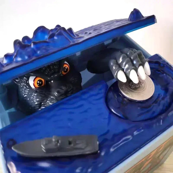 Godzilla Bank Money Box for Kids - Family Decoration Birthday Gift