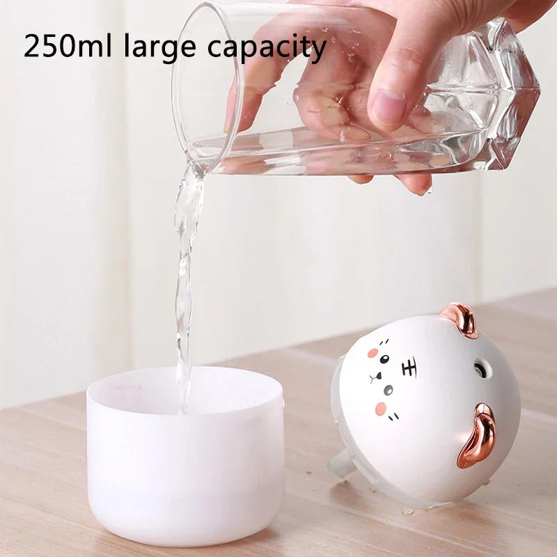 Cute Pet Humidifier Mini USB Air Humidification for Office