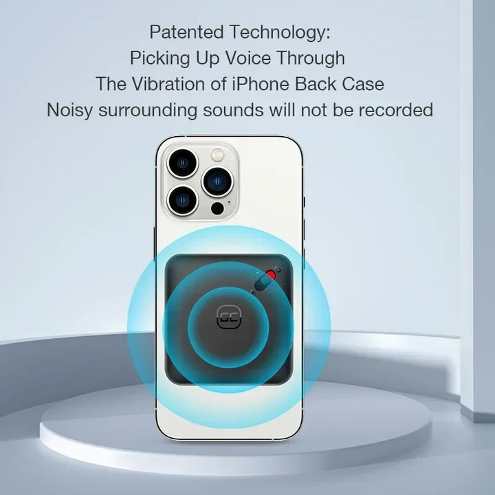 Mini Voice Recorder Clip On Magnetic Phone Dictaphone