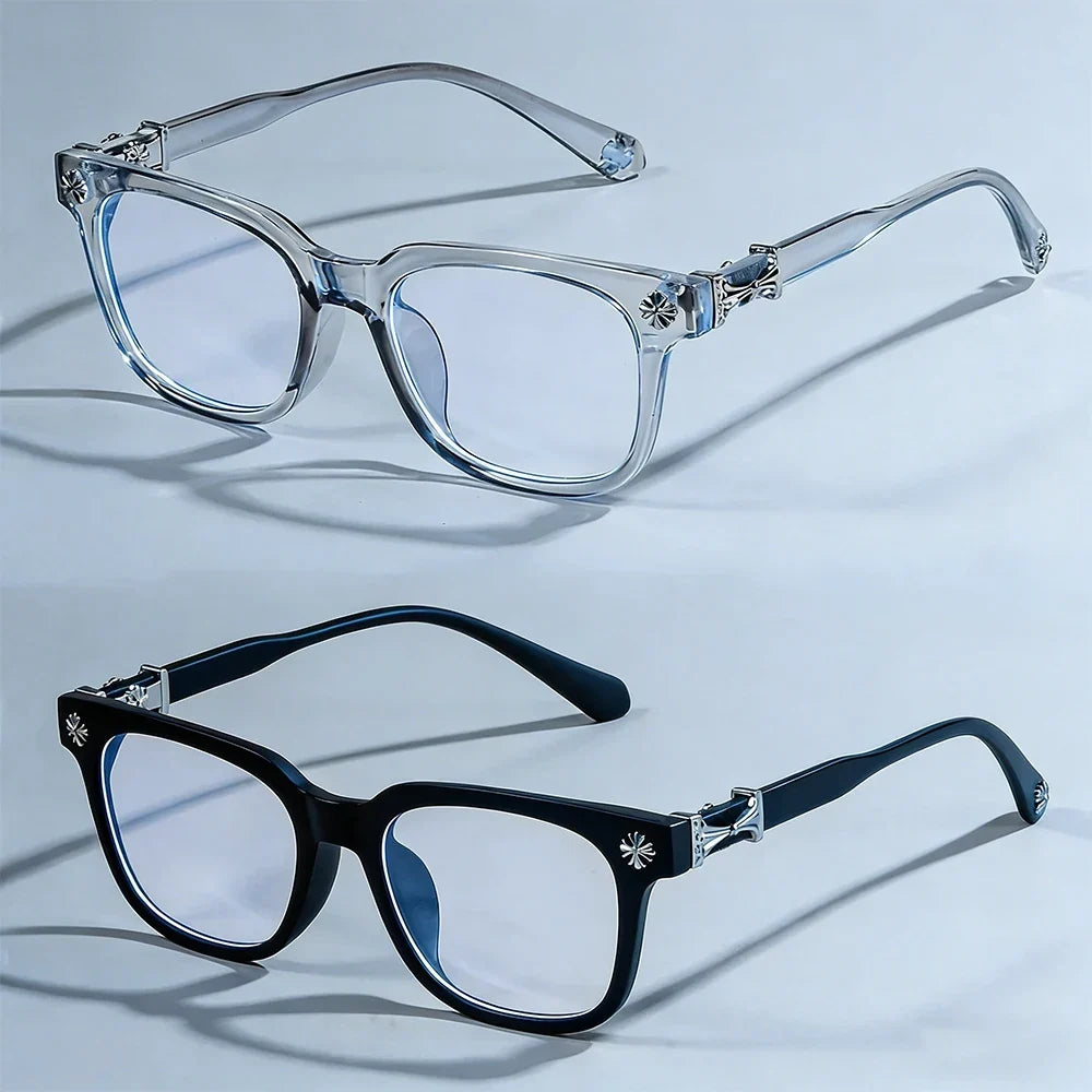 Blue Light Blocking Glasses Square Frame Unisex Computer Eyewear Fall 2026 Eye Strain Relief