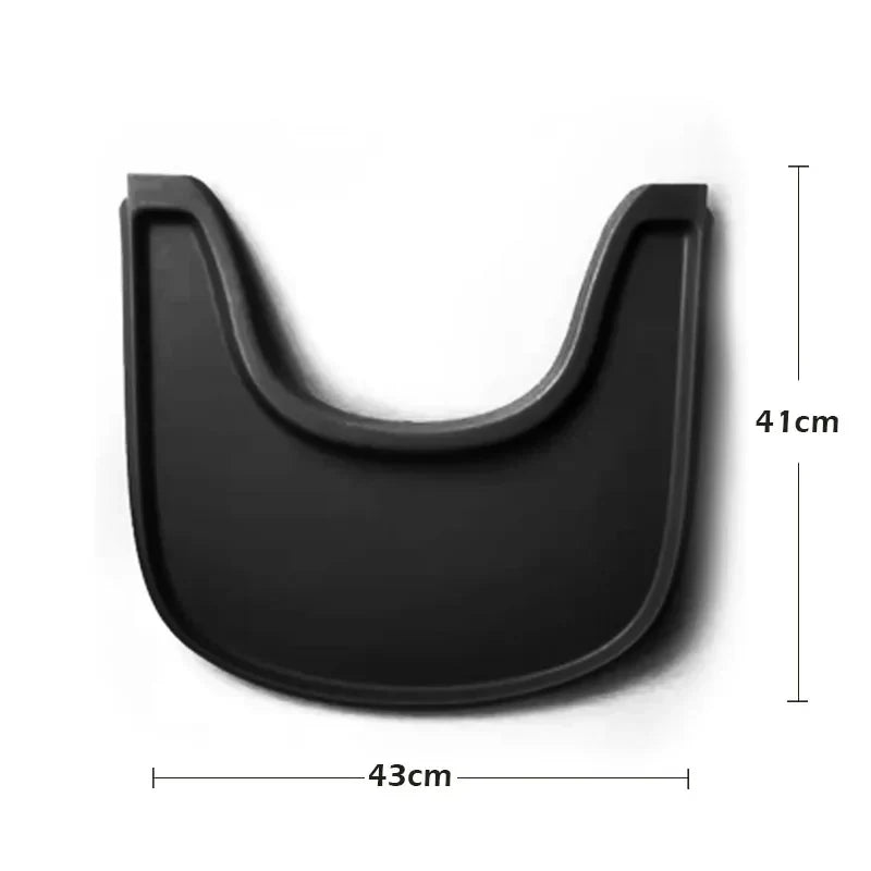High Chair Tray Plate Baby Feeding Accessory Eco Friendly Tray For Easy Cleanup Fall 2026 Trend