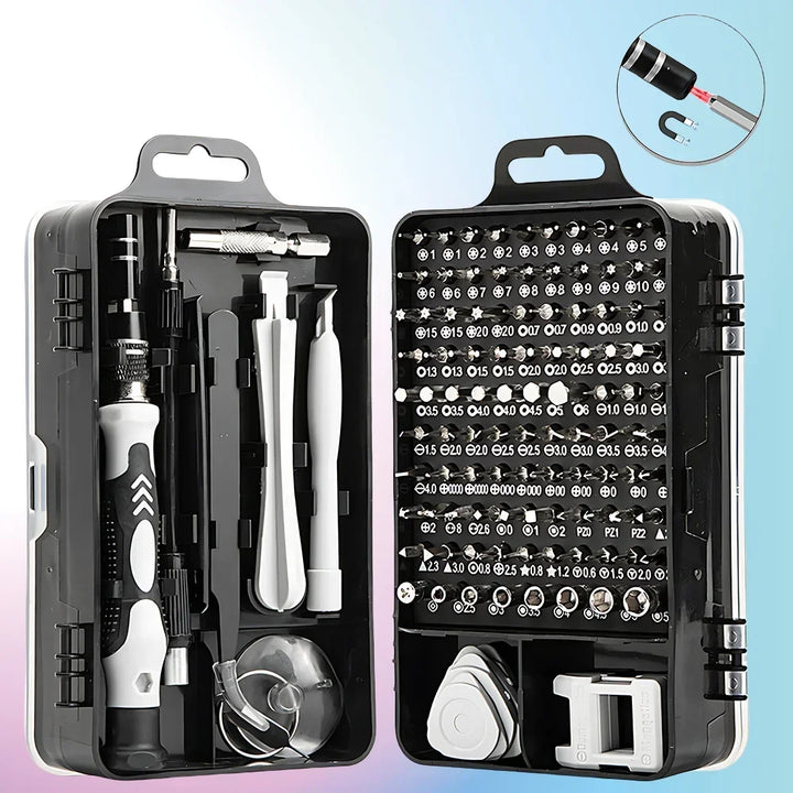 Magnetic Precision Screwdriver Set Insulated 115 in 1 Electronics Repair Kit Back To School 2025 Laptop Phone Repair