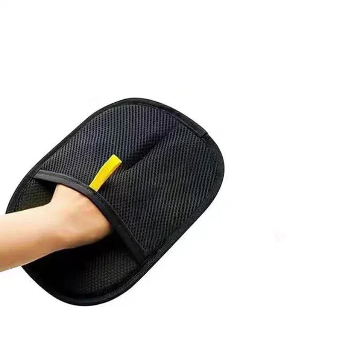 Double-Sided Pet Grooming Glove – Removes Hair from Furniture and Coat, Cats and Dogs