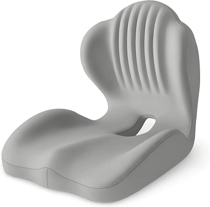 Ergonomic Memory Foam Seat Cushion with Back Support – Lumbar Relief for Office Chair Car Wheelchair 2026