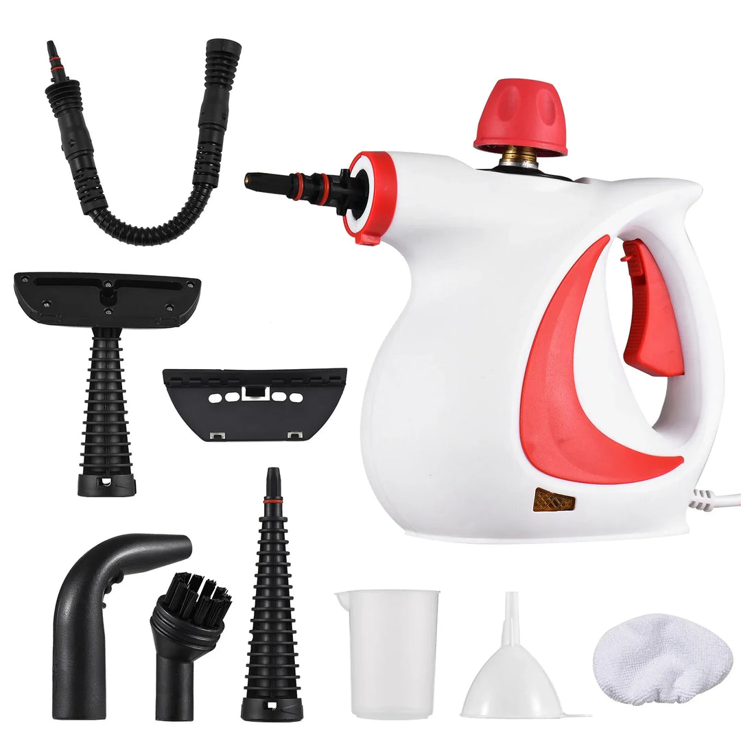 1050W Handheld Steam Cleaner - Portable High Temp Machine for Kitchen, Sofa, Bathroom, Car