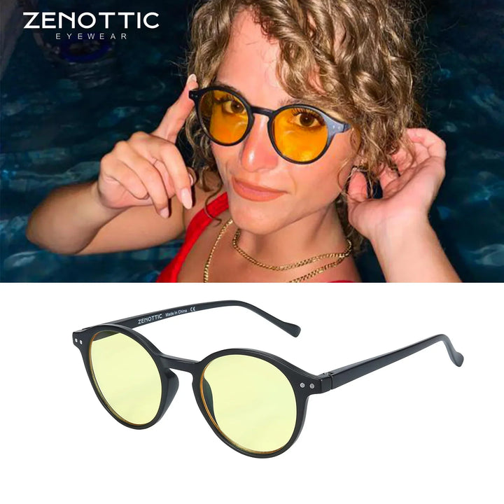 Polarized Sunglasses Round Retro Unisex Eyewear Summer 2026 Trend UV400 Protection