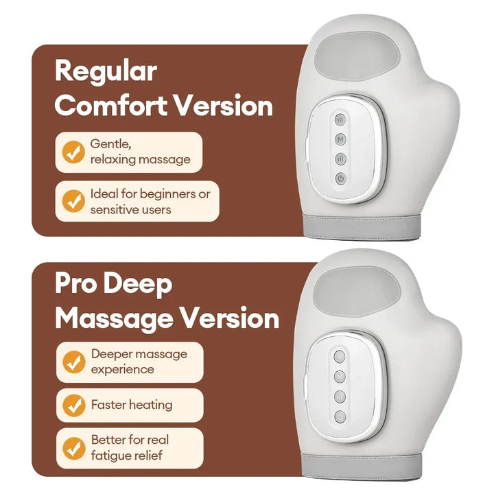 Electric Air Pressure Hand Massager – Finger Airbag Compress Thumb Acupoint Palm Kneading Glove 2026