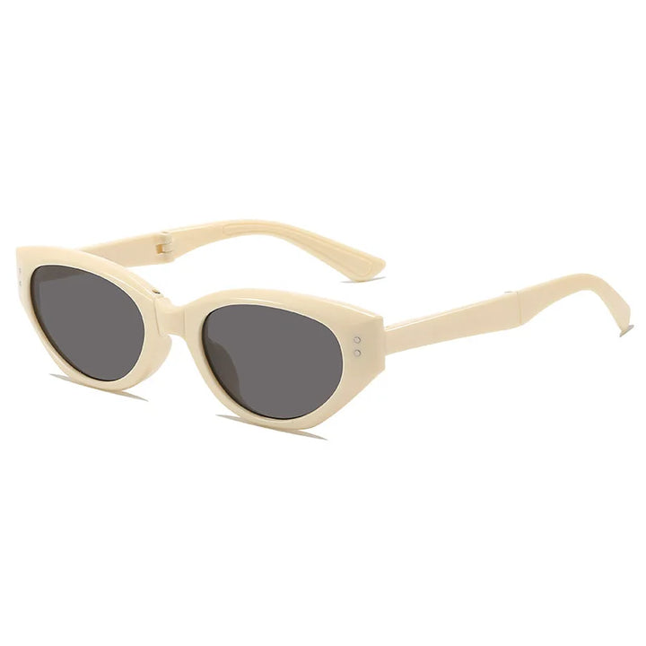 Circular Sunglasses Unisex Foldable Round Eyewear, TikTok Viral Fall 2026 Trendy Accessory