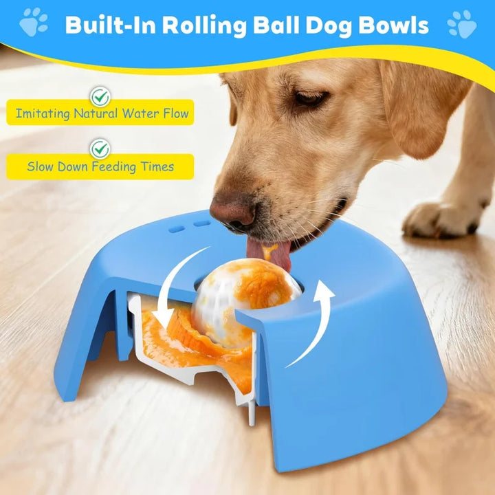 Anti-Choking Slow Feeder Dog Bowl – Non-Slip Lick Mat 3/4 Cup Liquid Treat Holder for Dogs 2026