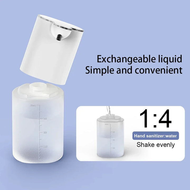 Automatic Soap Dispenser Touchless Sensor Foam Type-C Charging High Capacity Smart Soap Dispenser