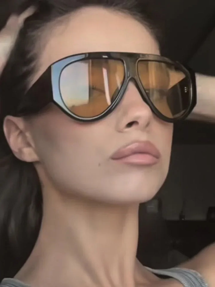 Sunglasses Oversized Hip Hop Shades Unisex Designer Eyewear UV400 Protection Fall 2026 Trend