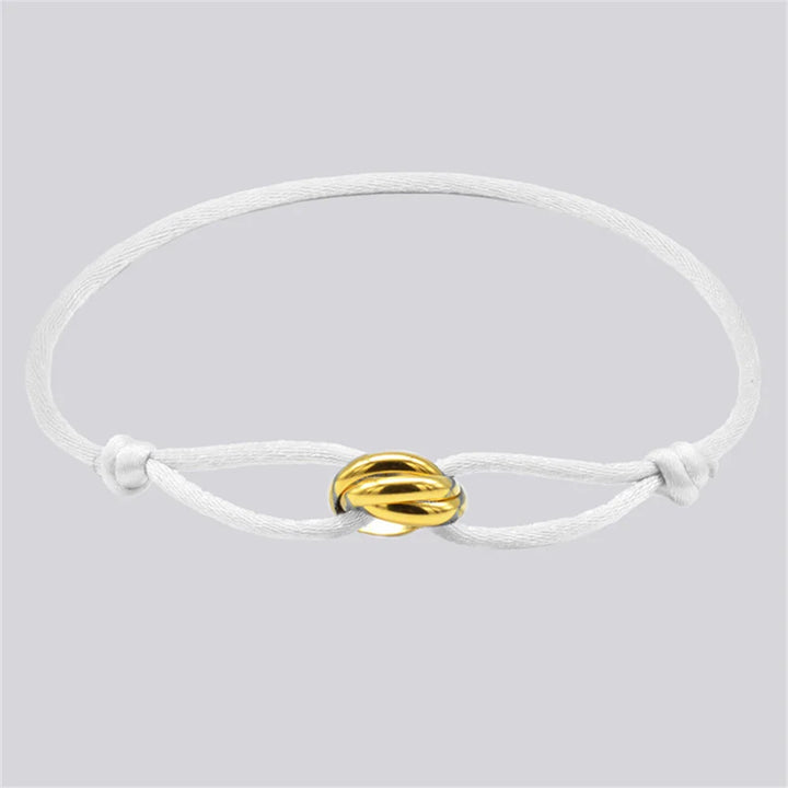 Bracelet Rope Chain Wrap Bracelet Adjustable Unisex jewelry 3 Metal Buckle Fall 2026 Trend Gift