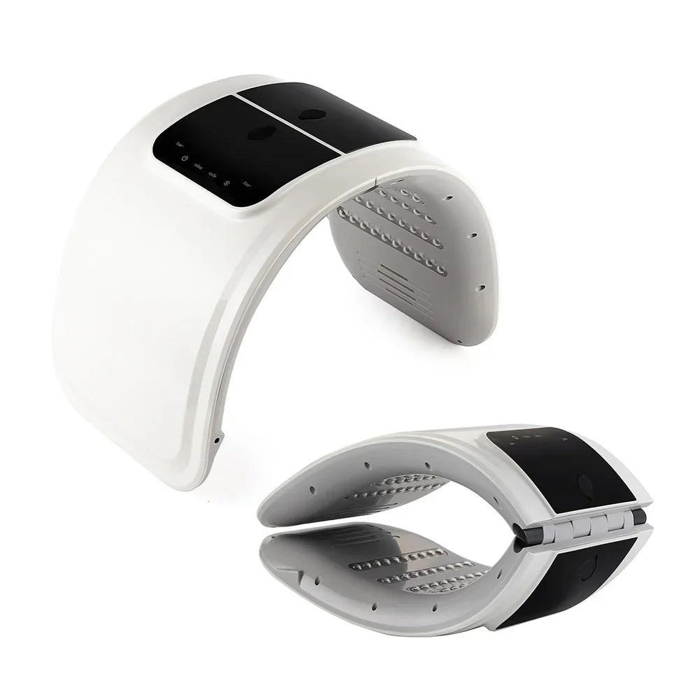 7-colour LED Photon Face Mask &amp; Nano Spray Machine - Skin Rejuvenation Anti-Aging Home Therapy