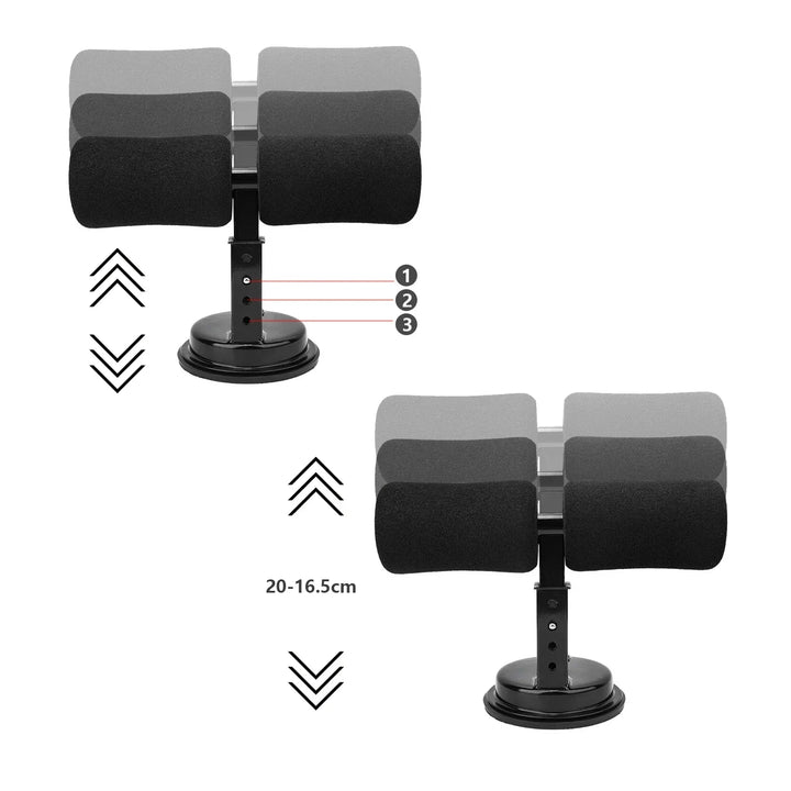 Suction Cup Sit Up Assist Device Portable Abs Trainer