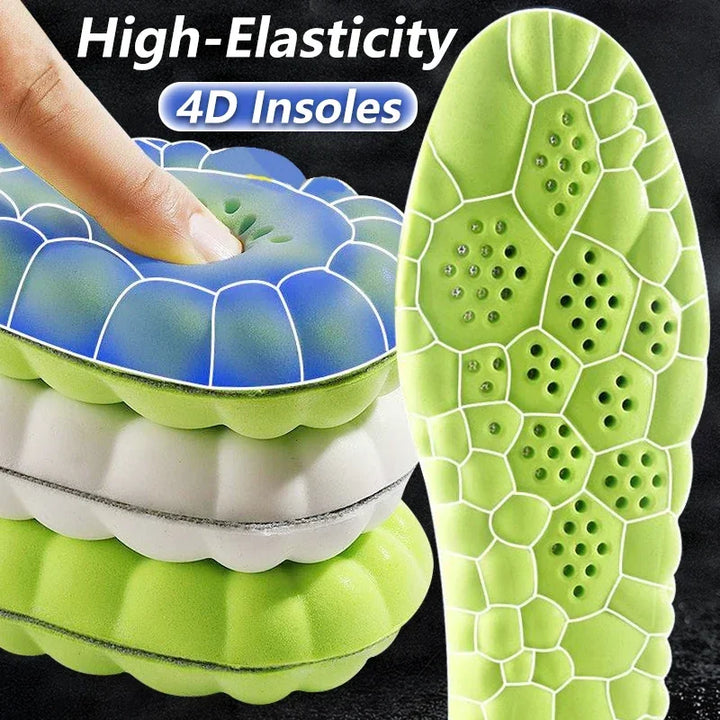 4D Massage Insoles – Ultra Soft Orthopedic Insoles For Running Shoes, Arch Support, Back To School 2025 Comfort