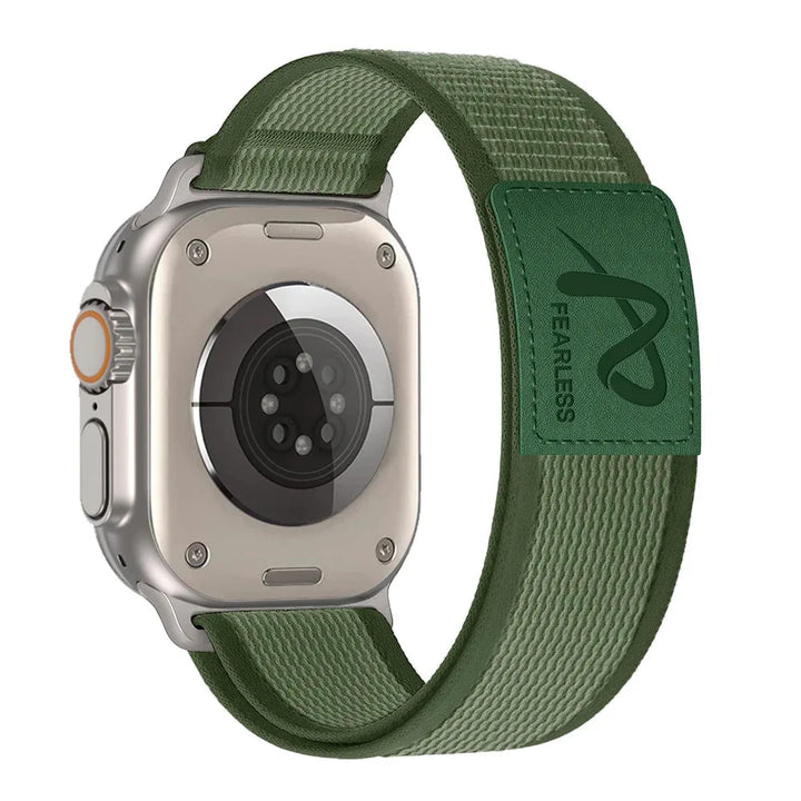 Nylon Trail Loop Apple Watch Band - Breathable Sport Strap for Ultra 3 2, Series 11 10 9 8 7 41-49mm