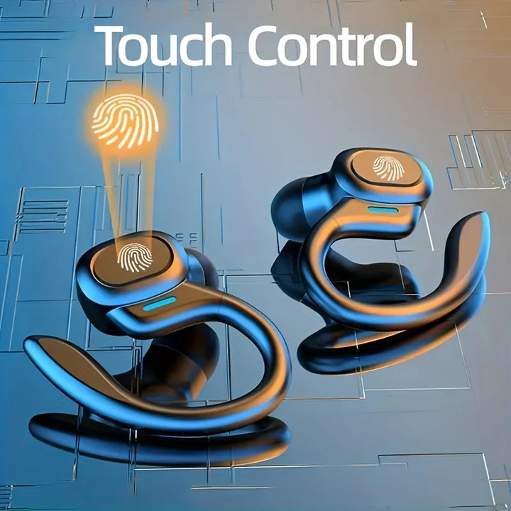 AI Translation Earphones Wireless Ear Hook Bluetooth