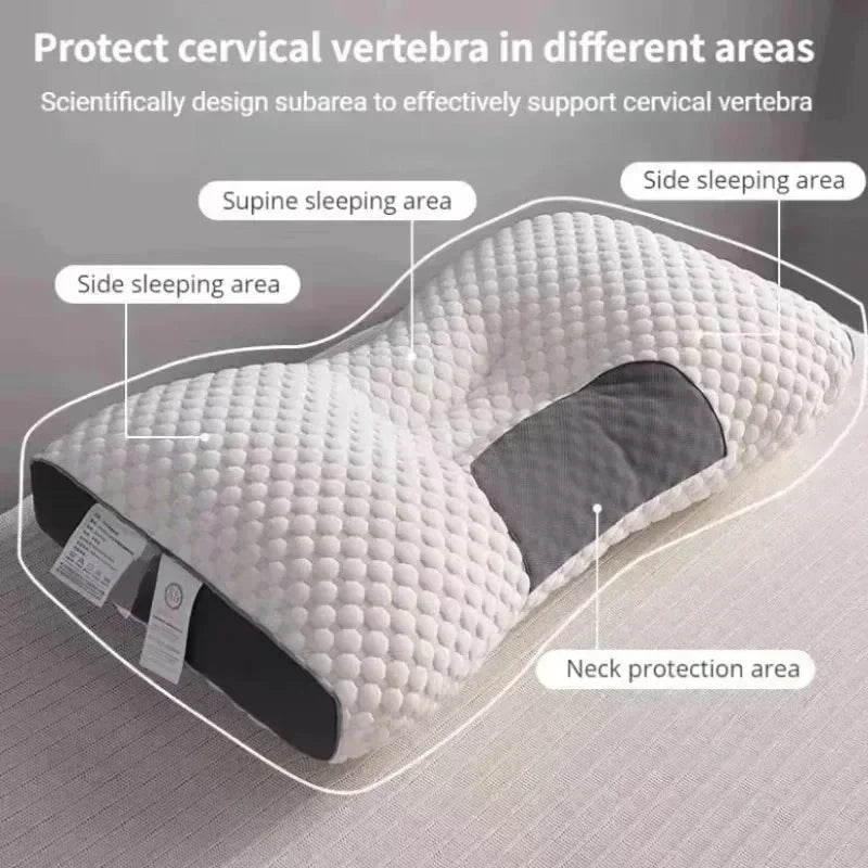 Cervical Support Neck Pillow – Soybean Fiber SPA-Inspired Sleep Pillow