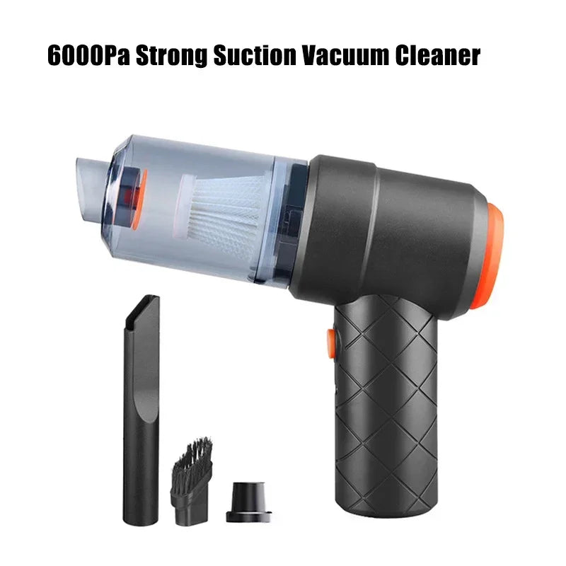 Cordless Handheld Mini Vacuum Cleaner - Wireless Auto &amp; Home Dual Use, Strong Suction, Household Cleaning