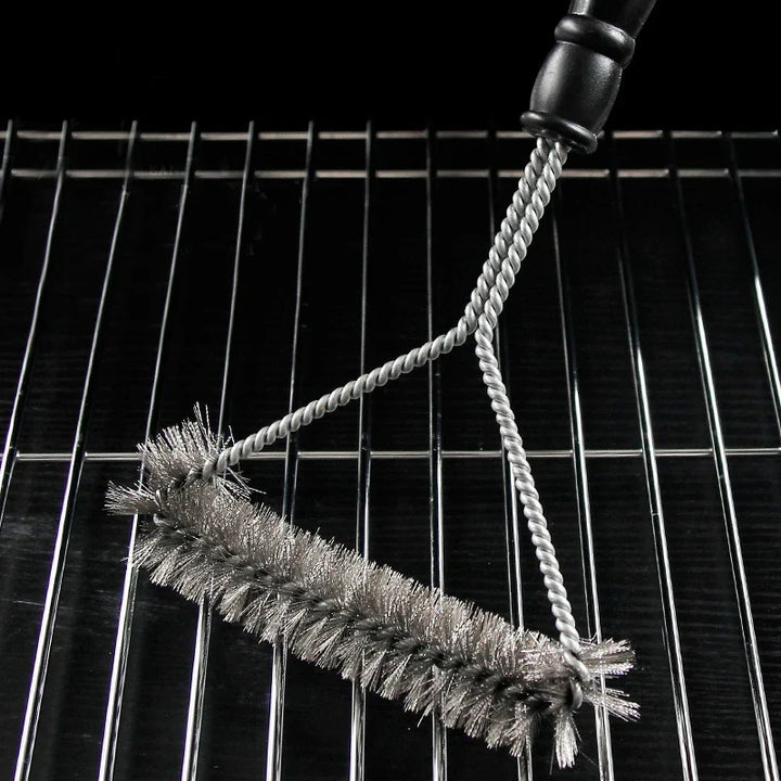 Stainless Steel BBQ Grill Brush Non-Stick Cleaning Tool Heat Resistant – Set of 2, 2026
