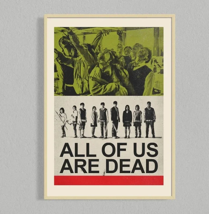 Retro Movie Poster Canvas Collage Mid Century Wall Art