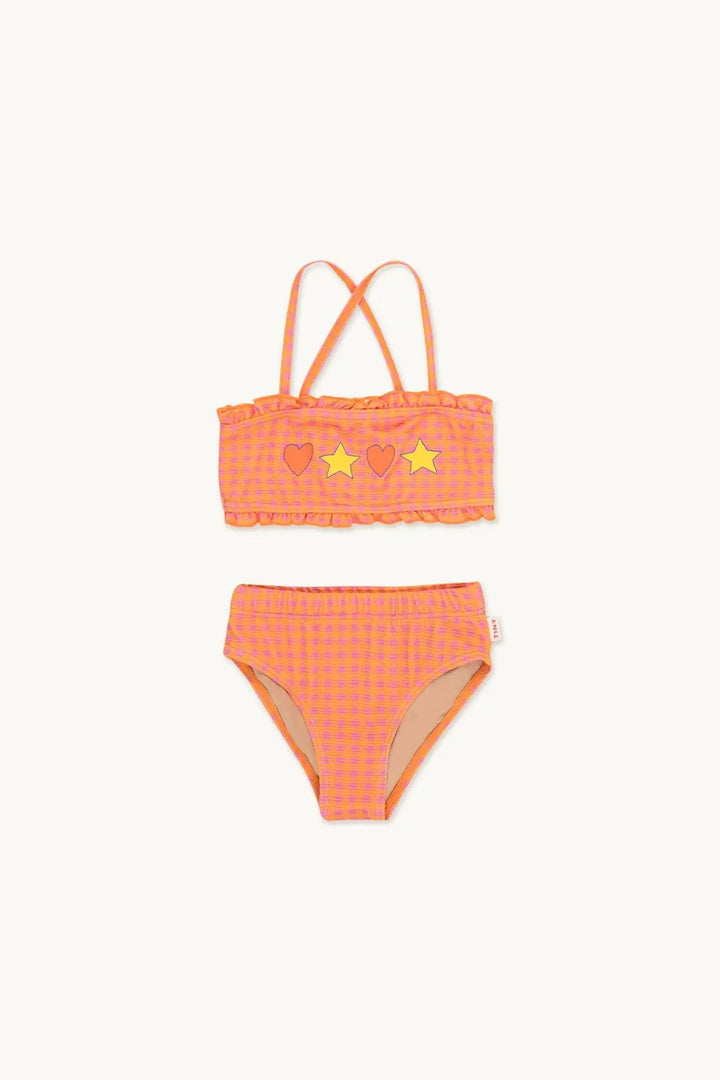 Lightweight unisex one-piece swimsuit - casual cut, nylon, beach &amp; pool wear for kids
