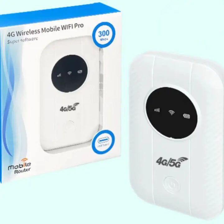 Portable WiFi Router Travel Hotspot High Speed Compatible With 4G/5G SIM Card Required Back to School 2026