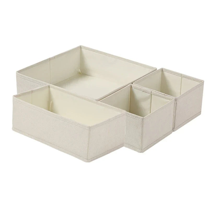 Foldable Bra and Underwear Organizer - Home Organizers for Socks, Pants &amp; Drawer Storage