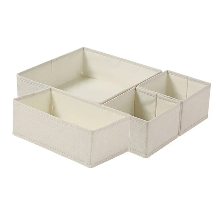 Foldable Bra and Underwear Organizer - Home Organizers for Socks, Pants &amp; Drawer Storage