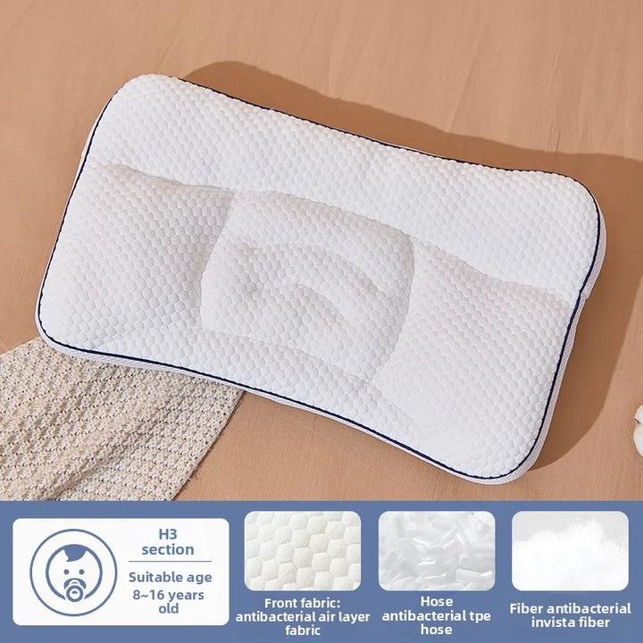 Baby Neck Support Pillow – All-Season Cotton Sleeping Pillow for Toddlers &amp; Kindergarten Kids