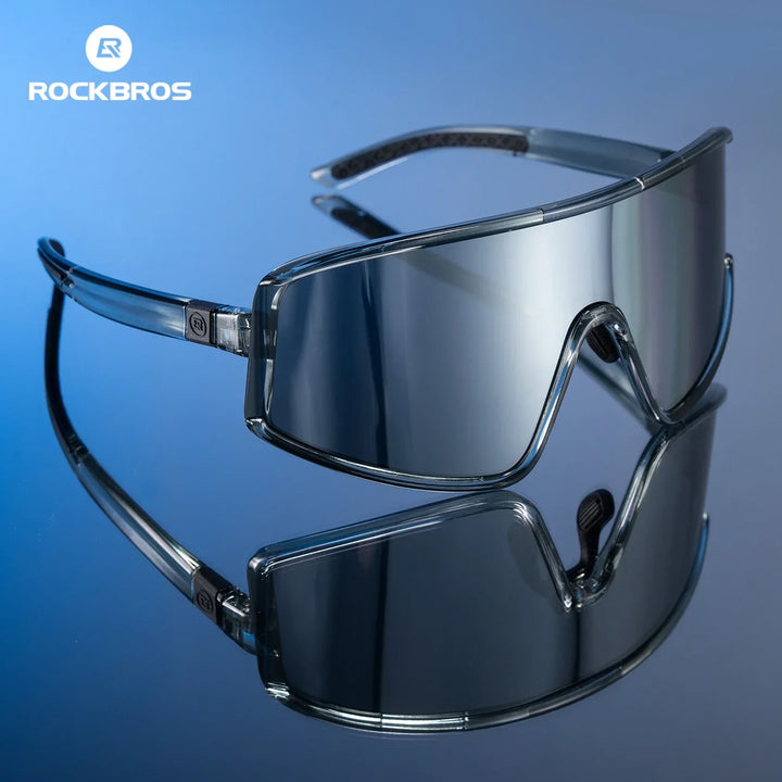 Cycling Sunglasses Polarized UV400 Anti-Fog Photochromic Outdoor Eyewear All-Season Non-Slip Unisex