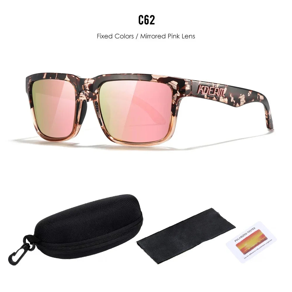 Polarized Sunglasses Unisex Outdoor Eyewear Summer 2026 Trend Mirror Lens Lightweight UV Protection Gift Idea