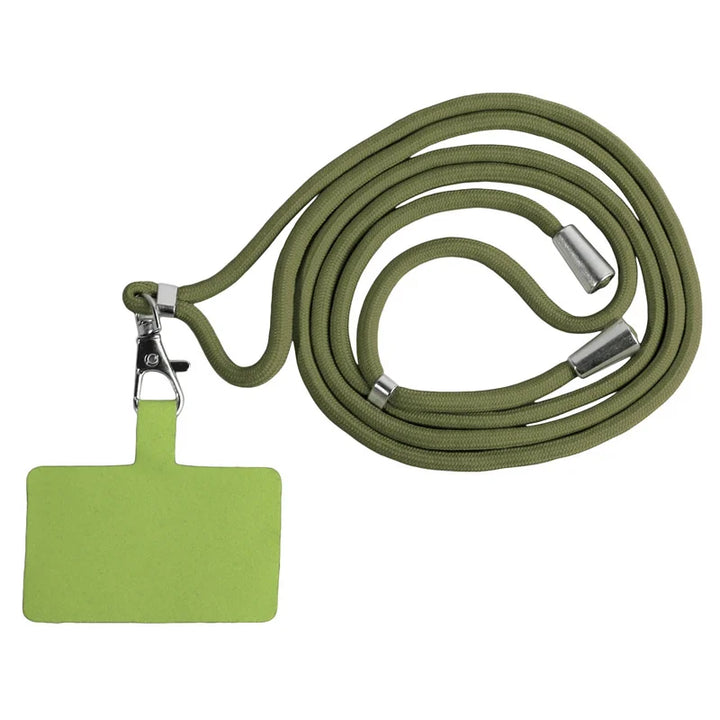 Adjustable Detachable Phone Lanyard with Card Holder &amp; Carabiner - 13 colours, Nylon Strap Accessory