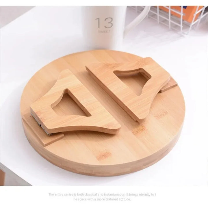 Bamboo Sofa Arm Tray Portable Couch Armrest Snack Holder