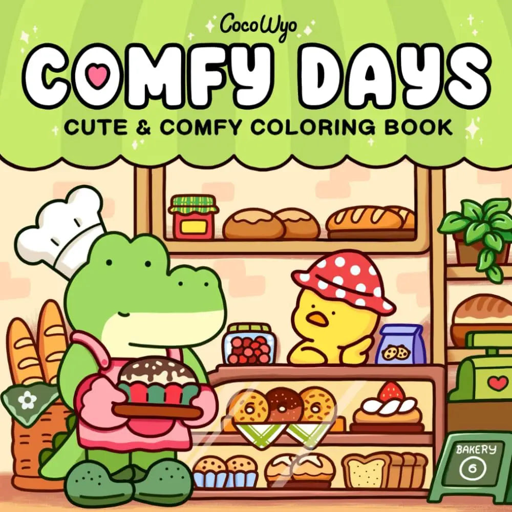 Adult colouring Book Cute Hygge Creatures Calming Relaxation Fall 2025 Mindfulness Gift