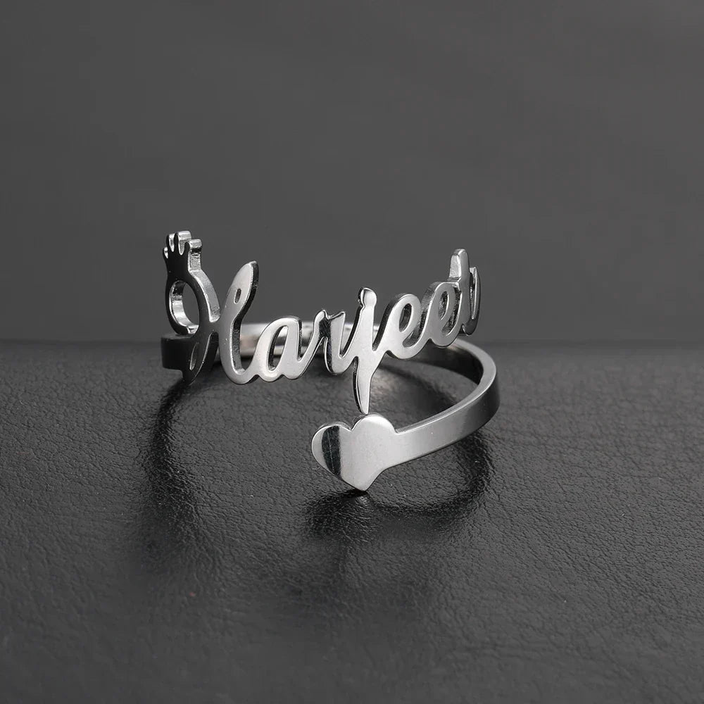 Name Ring Custom Double First Names jewelry For Couples Personalized Gift TikTok Viral Fall 2026