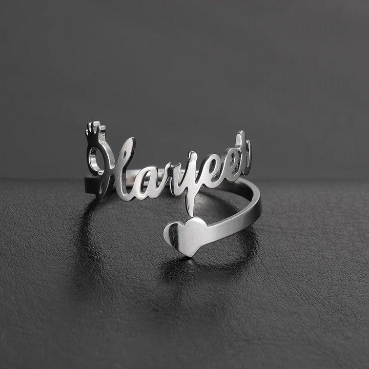 Name Ring Custom Double First Names jewelry For Couples Personalized Gift TikTok Viral Fall 2026