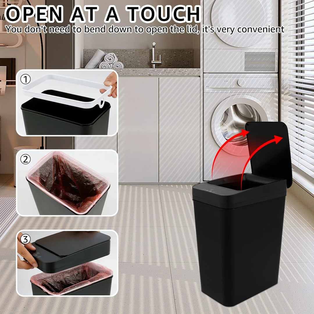Touchless Automatic Trash Can 12L Sensor Kitchen