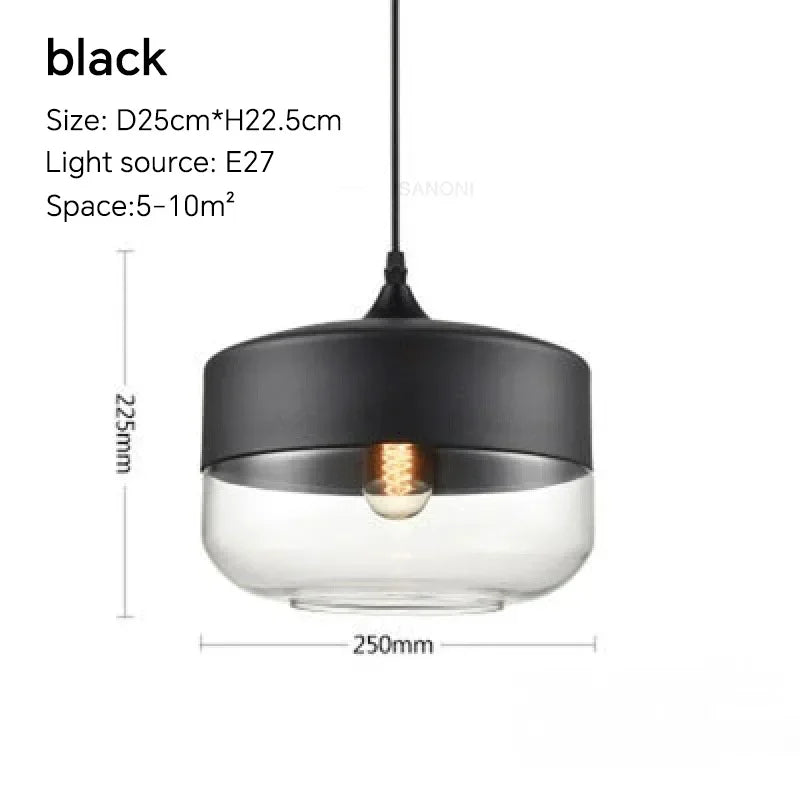 Pendant Light Glass Chandelier E27 For Dining Room Cafe Hotel Living Room Kitchen Island Modern Farmhouse Fall 2026