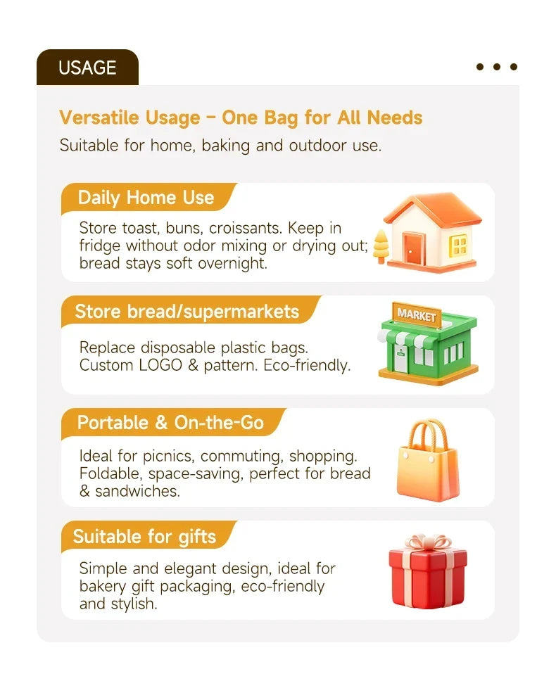 Beeswax Bread Bags 2-Pack Oxford Cloth – Eco-Friendly Reusable Food Storage Fermentation Bags 2026