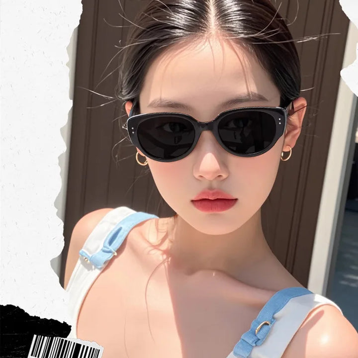 Cat Eye Sunglasses Foldable Narrow Frame Fall 2026 UV Protection Fashion Accessory