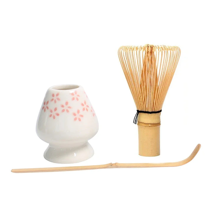 Matcha Bamboo Tea Set 3Pc Japanese Tea Tools Eco Friendly