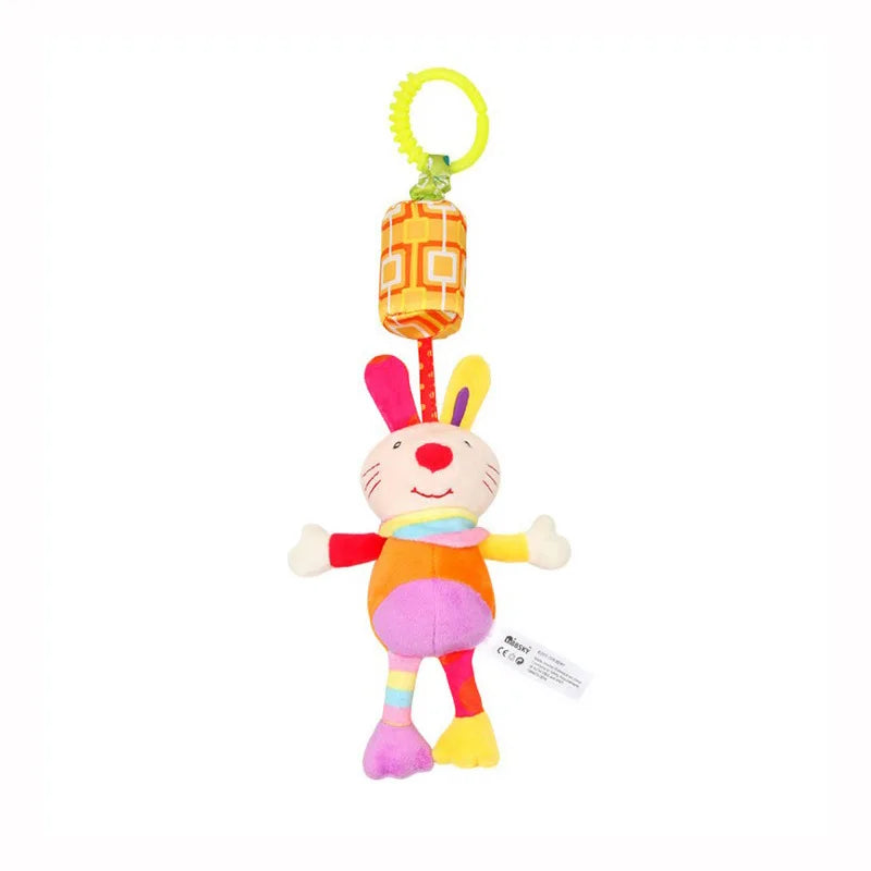 Baby Rattle Hanging Plush Toy Newborn Sensory Toys Gift